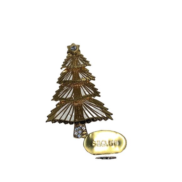 Miner Christmas Tree Pin - Picture 2 of 8